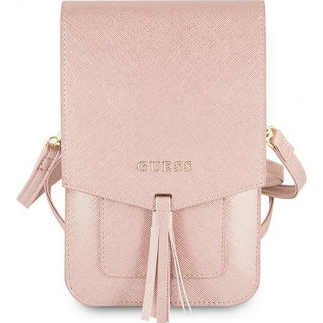 Guess 4G Logo Pink Handbag  (GUWBSSAPI)