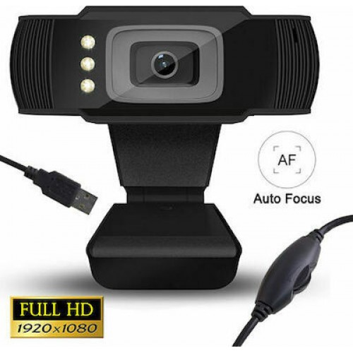 LAMTECH FULL HD USB WEB CAMERA WITH LED 1080P LAM021509