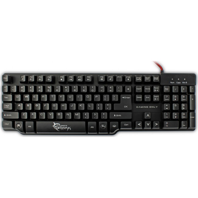 White Shark GK-1622 Samurai Mechanical Gaming Keyboard Αγγλικό US