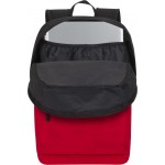 Rivacase Mestalla 5560 Μαύρη/Κόκκινη Τσάντα Πλάτης Για Laptop 15.6" - 20L