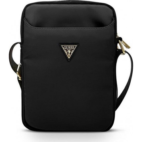 Guess Triangle Logo Μαύρο Σακίδιο Κατάλληλο Για tablet 8" (GUTB8NTMLBK)