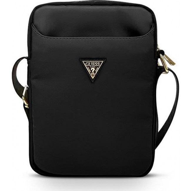 Guess Triangle Logo Μαύρο Σακίδιο Κατάλληλο Για tablet 8" (GUTB8NTMLBK)