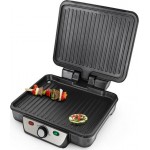 Esperanza EKG007 Inox Τοστιέρα Γκριλιέρα για 2 Τοστ 2000W