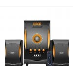 Akai SS032A-3515 Black Ηχοσύστημα 38W με Digital Media Player 