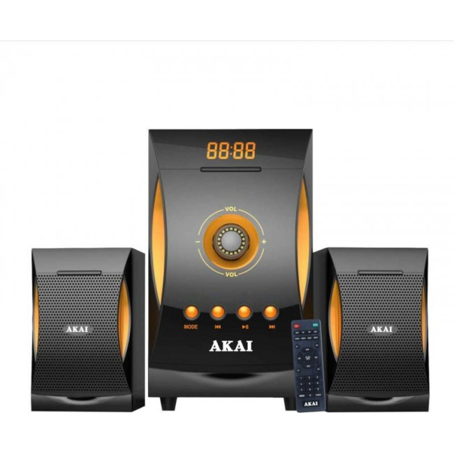 Akai SS032A-3515 Black Ηχοσύστημα 38W με Digital Media Player 