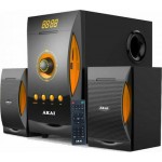 Akai SS032A-3515 Black Ηχοσύστημα 38W με Digital Media Player 