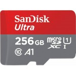 SanDisk Ultra microSDXC 256GB  A1 U1 UHS-I Class 10 With SD Adapter (SDSQUA4-256G-GN6MA)