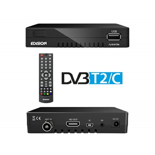 Edision Progressiv Hybrid Lite Επίγειος Ψηφιακός Δέκτης