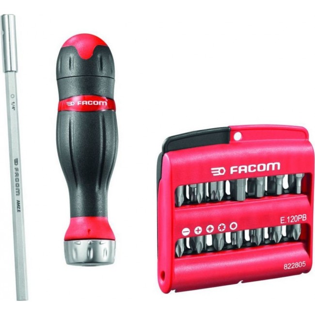 Facom ACL.2A2PB Σετ Κατσαβίδι Καστάνιας με Μύτες  29τμχ