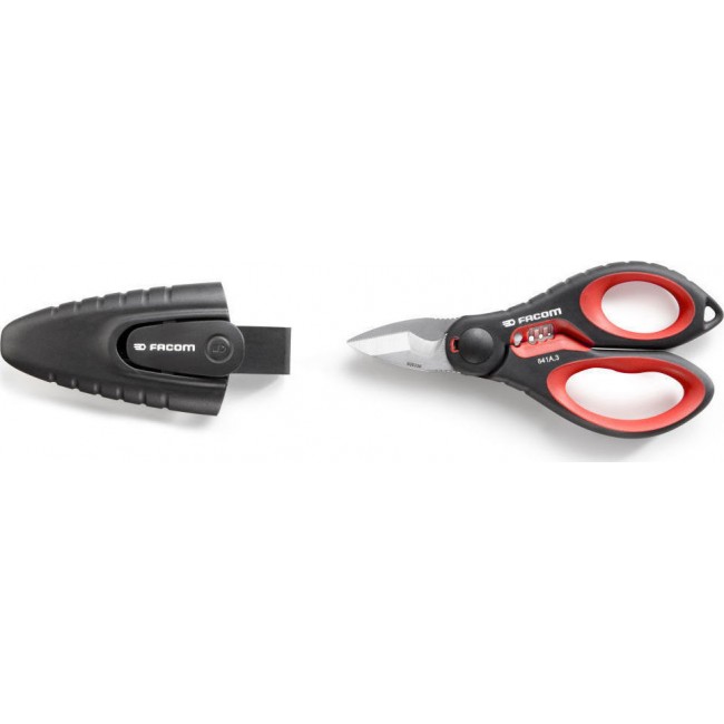 Facom 841A.3PB Ψαλίδι Γενικής Χρήσης Ηλεκτρολόγου