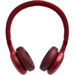 JBL Live 400 Red Bluetooth On-Ear Headphones With Google Assist TalkTrough (JBLLIVE400BTRED)