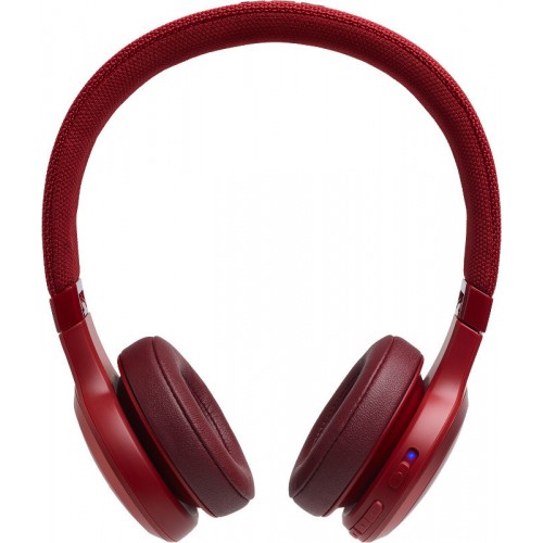 JBL Live 400 Red Bluetooth On-Ear Headphones With Google Assist TalkTrough (JBLLIVE400BTRED)