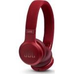 JBL Live 400 Red Bluetooth On-Ear Headphones With Google Assist TalkTrough (JBLLIVE400BTRED)