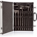 Makita D-42444 Βαλιτσάκι Με τρυπάνια Και Βελονοκάλεμα SDS Plus Σετ 17τμχ