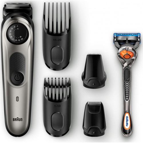 Braun BT7020 Black/Grey Σετ Ανδρικής Περιποίησης 