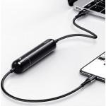 Baseus Energy 2in1 Black Power Bank 2500 mAh Καλώδιο Lightning 2.4A  (CALXU-01)