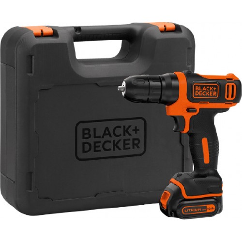 Black & Decker BDCD12K Δραπανοκατσάβιδο Μπαταρίας 10MM 10.8V LI-ION 1.5AH
