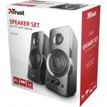 Trust Orion Μαύρα Ηχεία Υπολογιστή 2.0 με Ισχύ 18W (23695)