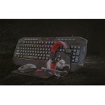 Havit KB501CM Gaming Set 4 in 1 Keyboard/Headphones/Mousepad/Mouse (US Layout)