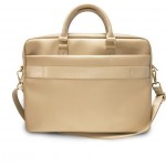 Guess Vintage Script Χρυσή Τσάντα Μεταφοράς Laptop Έως 15,6"  (GUCB15PUSASLG)