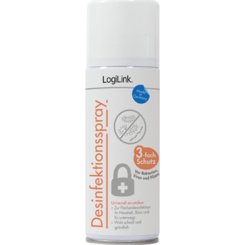 LogiLink Surface Disinfection Spray 200ml (RP0018)