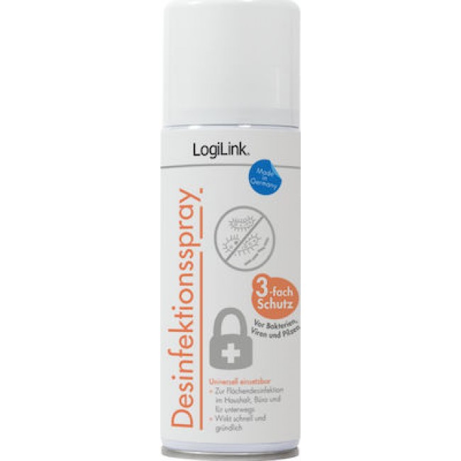 LogiLink Surface Disinfection Spray 200ml (RP0018)