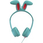 iFrogz Little Rockerz Τιρκουάζ Costume Bunny Ενσύρματα On Ear Παιδικά Ακουστικά (304101846)