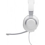 JBL Quantum 100 (White), Over-Ear Wired Gaming Headset