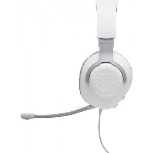JBL Quantum 100 (White), Over-Ear Wired Gaming Headset
