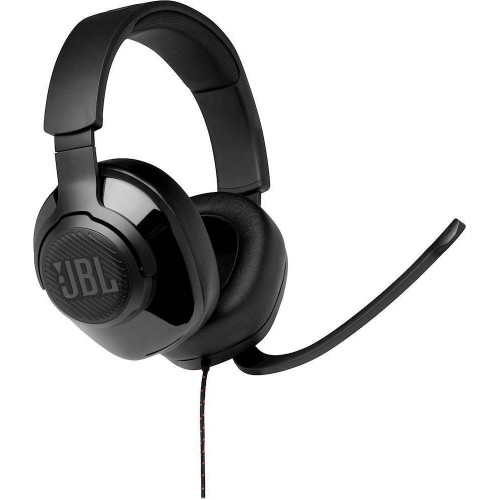 JBL Quantum 200 (Black), Over-Ear Wired Gaming Headset)