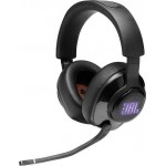 JBL Quantum 400 (Black), Over-Ear Wired Gaming Headset, Surround, RGB