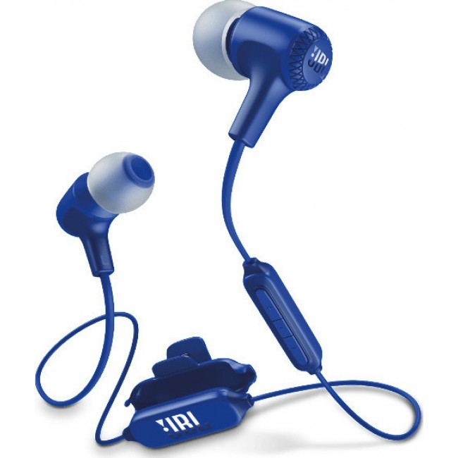 JBL E25BT Μπλε Ασύρματα Ακουστικά In Ear Με Bluetooth JBLE25BTBLU
