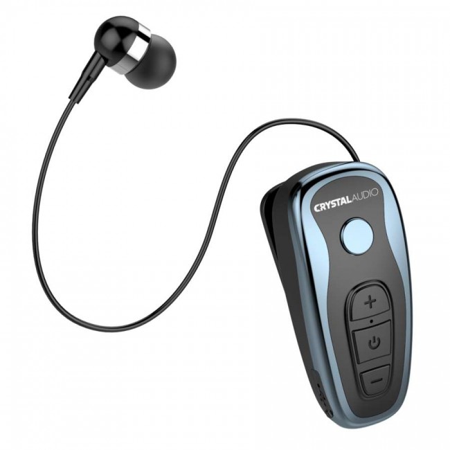 Crystal Audio R1 Blue In-ear Bluetooth Handsfree  (R1-B)