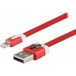 Savio Regular USB to Lightning Cable Κόκκινο 1m (cl-74)