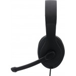 Hama HS-USB300 Black USB Office Headset  Stereo 