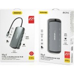 Dudao A15Pro 11in1 USB-C  Typ C - USB Type C PD 60 W / HDMI / 3,5 mm mini jack / 1x USB 2.0 / SD - micro SD card