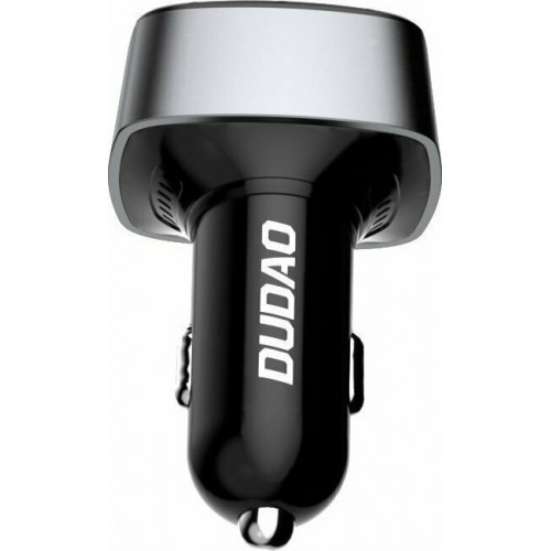 Dudao Tαχυφορτιστής Αυτοκινήτου με Καλώδιο  2xUSB 1xType-C 60W (R7SX)