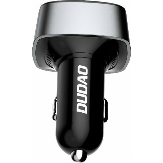 Dudao Tαχυφορτιστής Αυτοκινήτου με Καλώδιο  2xUSB 1xType-C 60W (R7SX)