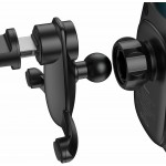 Baseus Milky Way Black Βάση Αυτοκινήτου με Ασύρματη Φόρτιση (WXHW02-01)