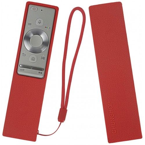 Θήκη σιλικόνης για Samsung BN59-01265A (RMCRMM1AP1) Smart TV Remote Κόκκινη