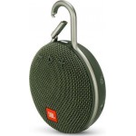 JBL Clip 3 Green Bluetooth Speaker