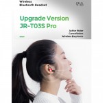 Joyroom JR-T03S Pro TWS Μαύρα In-ear Bluetooth ANC Ακουστικά