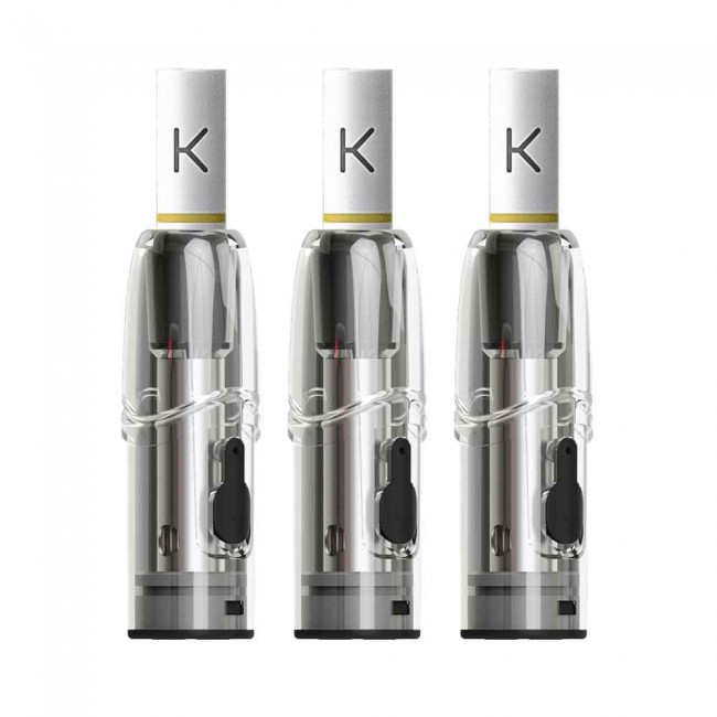Kiwi 1.7ml Pods Clear White - Ανταλλακτικό Δοχείο Αντίσταση Διάφανο (clear) 3 τμχ 1.7ml