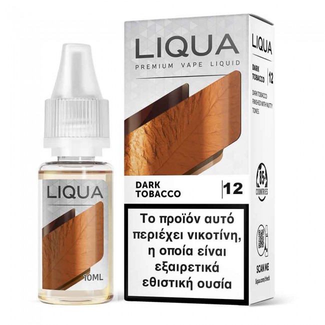 Liqua New Dark Tobacco 10ml - 12 mg/ml