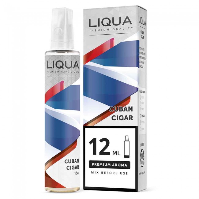 Liqua Flavor Shot Cuban Cigar 12ml/60ml