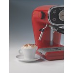 Ariete Cafè Retro Red Μηχανή Espresso 900W Πίεσης 15.0bar