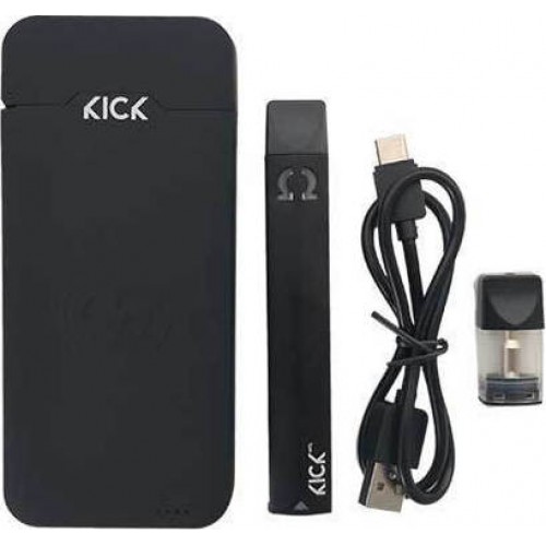 Kick MTL Kit with K-Power Black Pod 1.4ml με Ενσωματωμένη Μπαταρία