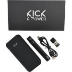 Kick MTL Kit with K-Power Black Pod 1.4ml με Ενσωματωμένη Μπαταρία