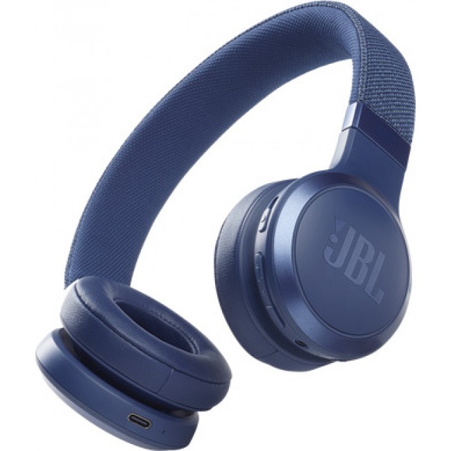 JBL Live 460NC Μπλε Ασύρματα On Ear Ακουστικά (JBLLIVE460NCBLU)