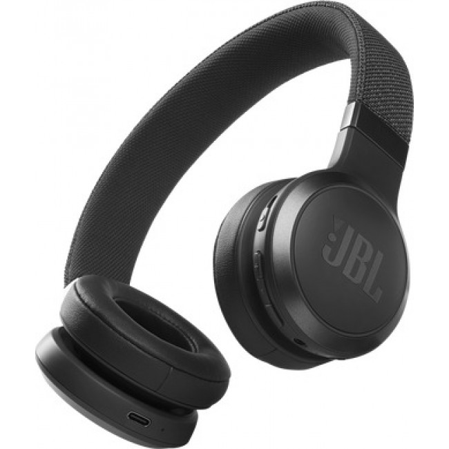 JBL Live 460NC Μαύρα Ασύρματα On Ear Ακουστικά (JBLLIVE460NCBLK)